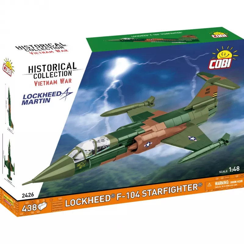 Cobi Lockheed F-104 Starfighter bouwstenenset (370 onderdelen)