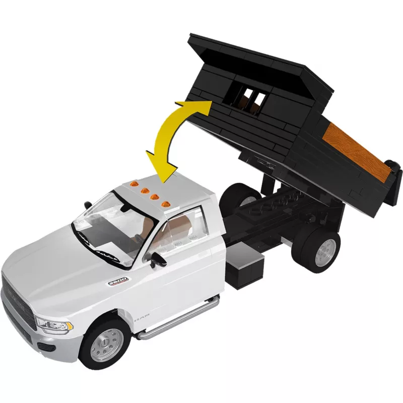 COBI RAM 3500 Dump Truck 1:35 schaal bouwstenenset