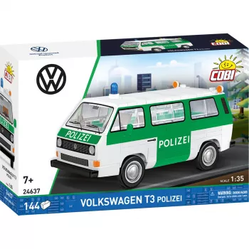COBI Volkswagen T3 politie bouwstenenset schaal 1:35 225 onderdelen