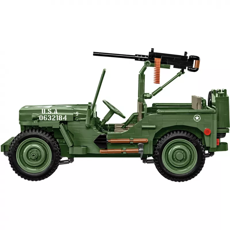 COBI Willys MB & Trailer Executive Edition bouwstenenset (400 onderdelen)