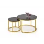 Salontafel Paola Zwart 60x40cm