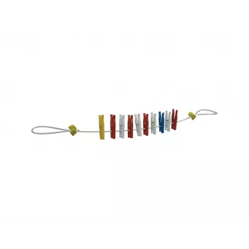 Brunner Easy Dry 10 m waslijn met wasknijpers