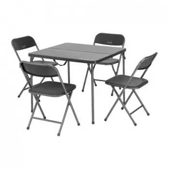 Coleman 4-persoons tafelset campingtafel met stoelen
