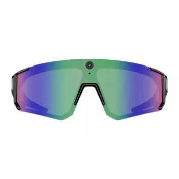 COLMI V06 AI sportzonnebril (zwart met blauwe glazen)