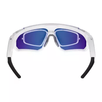 COLMI V06 AI witte sportzonnebril met blauwe glazen
