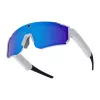 COLMI V06 AI witte sportzonnebril met blauwe glazen