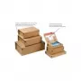 ColomPac CP 066.02 verzenddoos SM, bruin, binnenmaat 215 x 155 x 43 mm, zelfklevend