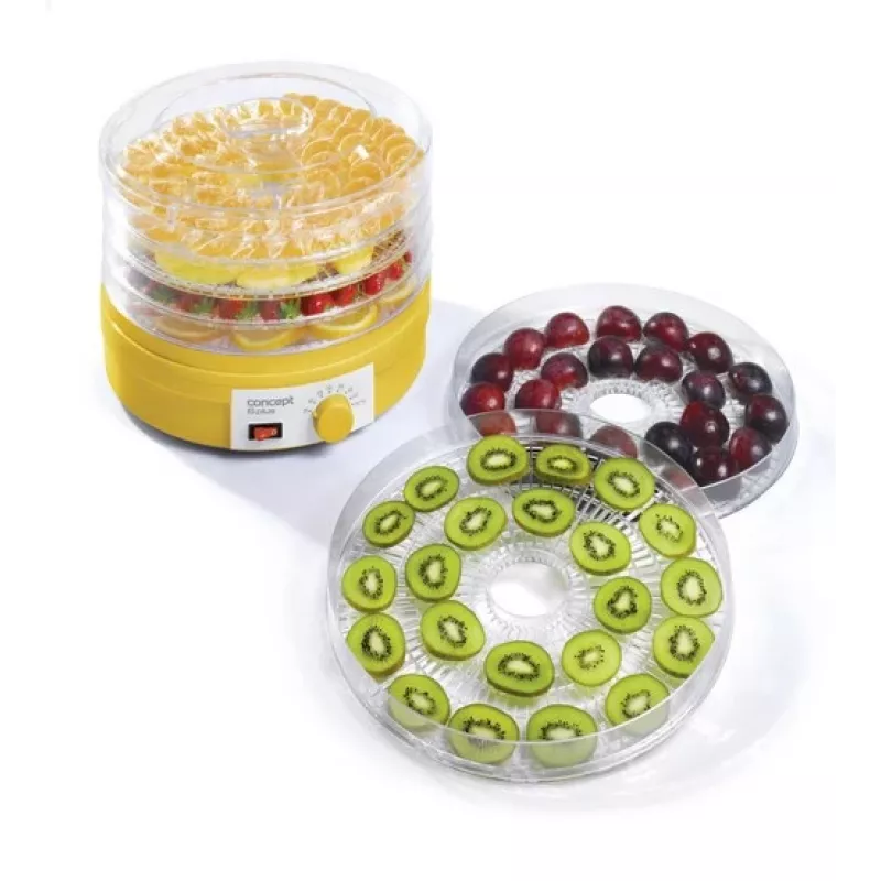 CONCEPT droogoven SO1015 – 5 plateaus, 245 W, wit