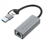 Conceptronic ABBY08G Gigabit USB 3.0 netwerkadapter