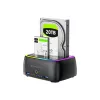 Conceptronic DONN36B 2-bay SATA HDD/SSD dockingstation, USB 3.0, 2x USB-A, zwart