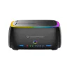Conceptronic DONN36B 2-bay SATA HDD/SSD dockingstation, USB 3.0, 2x USB-A, zwart
