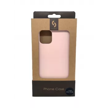 Connect Apple iPhone 11 Pro Max soft case met bodembedekking pink sand