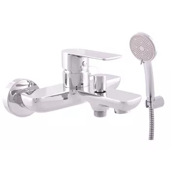 CONTIPRO BATH LEVER MIXER DVT454.5/1 Metalia 57 polished chroom