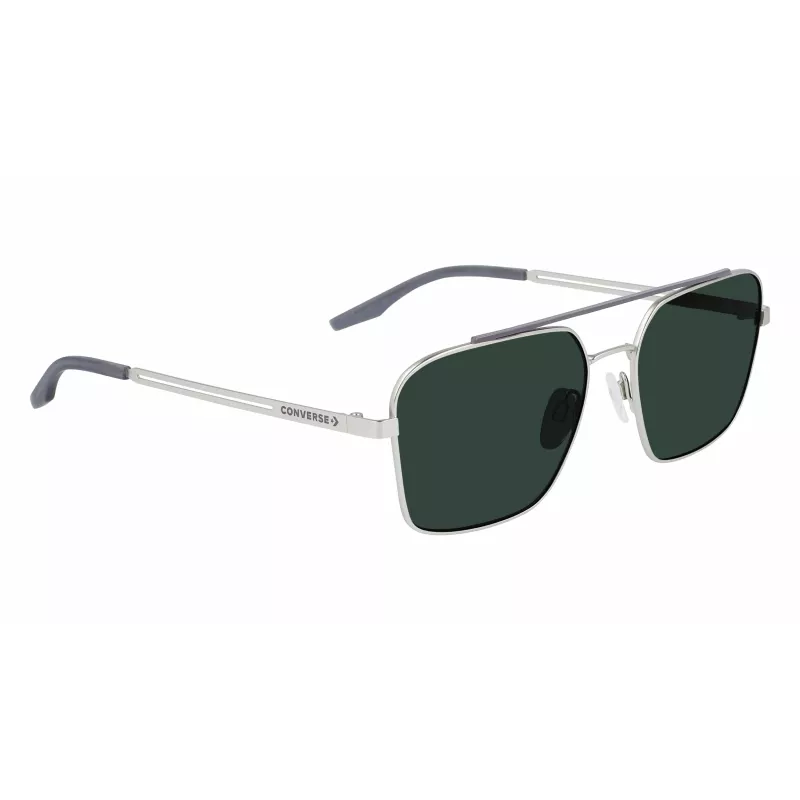 Converse CV101SACTI045 Herenzonnebril - Zwart Montuur, Grijze Glazen, 56 mm