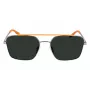 Converse CV101SACTITE7 Herenzonnebril - Mat Zwart Montuur, Rookgrijze Glazen, 56 mm