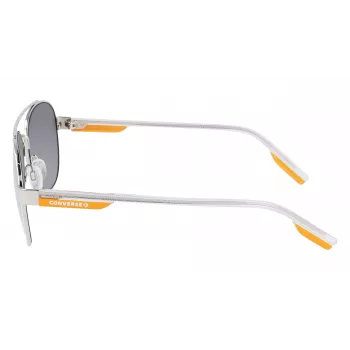 Converse CV300SDISR100 heren zonnebril - zwart acetaat montuur, grijze polycarbonaatglazen, 58 mm