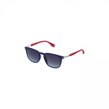 CONVERSE SCO051Q520R22 heren zonnebril, vierkant, zwart/grijs, 52 mm