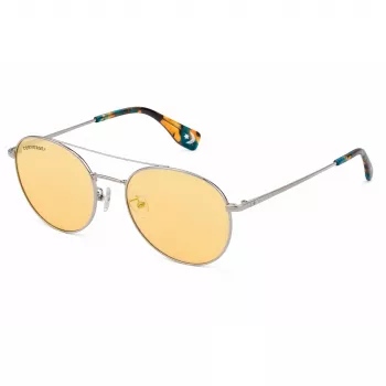 CONVERSE Unisex zonnebril SCO196550579 Havana rechthoekig 55/18/140 mm