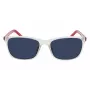 CONVERSE dames zonnebril CV506SCHUCK10 - hoekig acetaat montuur, UV400-bescherming, 57 mm glazen