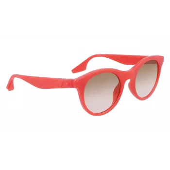 CONVERSE Dames Zonnebril V554SRESTORE - Rechthoekig volrand kunststof montuur met grijze polycarbonaatglazen - UV400-bescherming - 49mm glasbreedte