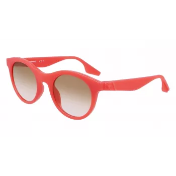 CONVERSE Dames Zonnebril V554SRESTORE - Rechthoekig volrand kunststof montuur met grijze polycarbonaatglazen - UV400-bescherming - 49mm glasbreedte