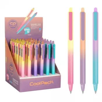 COOLPACK Gradient Light intrekbare uitwisbare pen 0,5 mm zwarte inkt