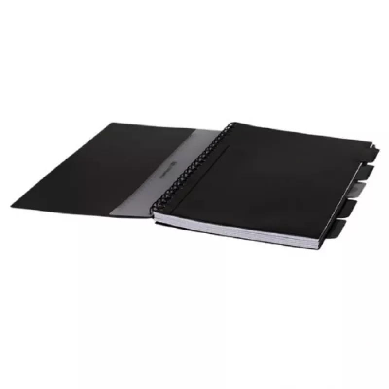 COOLPACK Spiraalschrift A4 zwart
