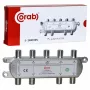 CORAB 8-voudige splitter 5-2400 MHz met DC-doorlaat