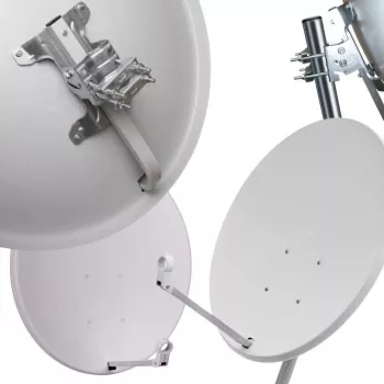 CORAB schotelantenne 90 cm standaard wit (COR-900SAE-J) - satelliet