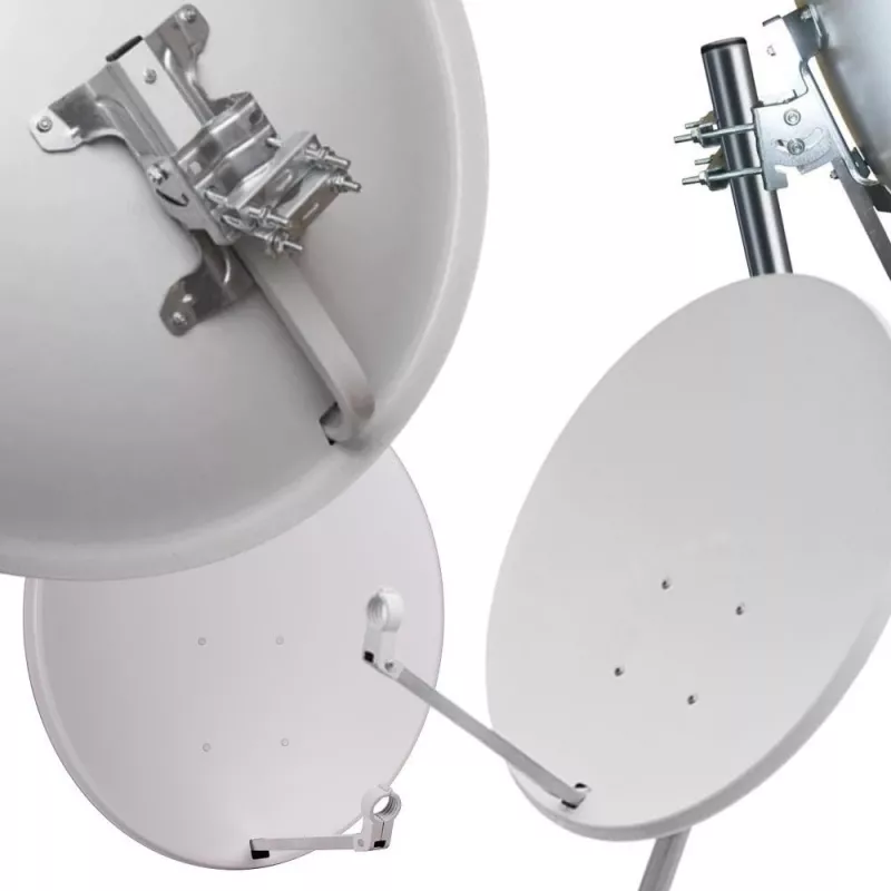 CORAB schotelantenne 90 cm standaard wit (COR-900SAE-J) - satelliet