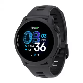 COROS PACE 4 GPS-sporthorloge, silicone, zwart