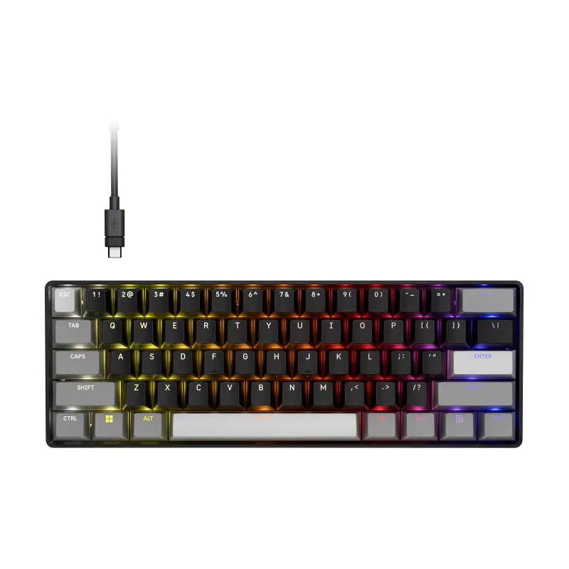 CORSAIR CLIPPER PRO MINI 60 Hall Effect gaming-toetsenbord zwart