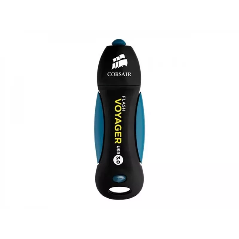 CORSAIR Flash Voyager 256GB USB-A 3.2 Gen 1 flashdrive (zwart/blauw)