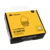 Corsair Hydro X Series 45° rotary adapter - fitting voor vloeistofkoeling - wit (2-pack)