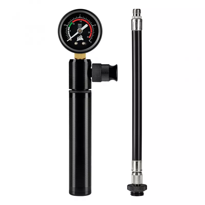 Corsair Hydro X Series druktest-kit met handpomp – G1/4 inch lektester voor custom-loop waterkoelingen