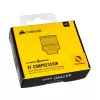 Corsair Hydro X Series XF Compression G1/4 13/10 fittingen vierpack - goud