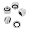 Corsair Hydro X Series XF Hardline 12mm OD fitting - wit (4 stuks)