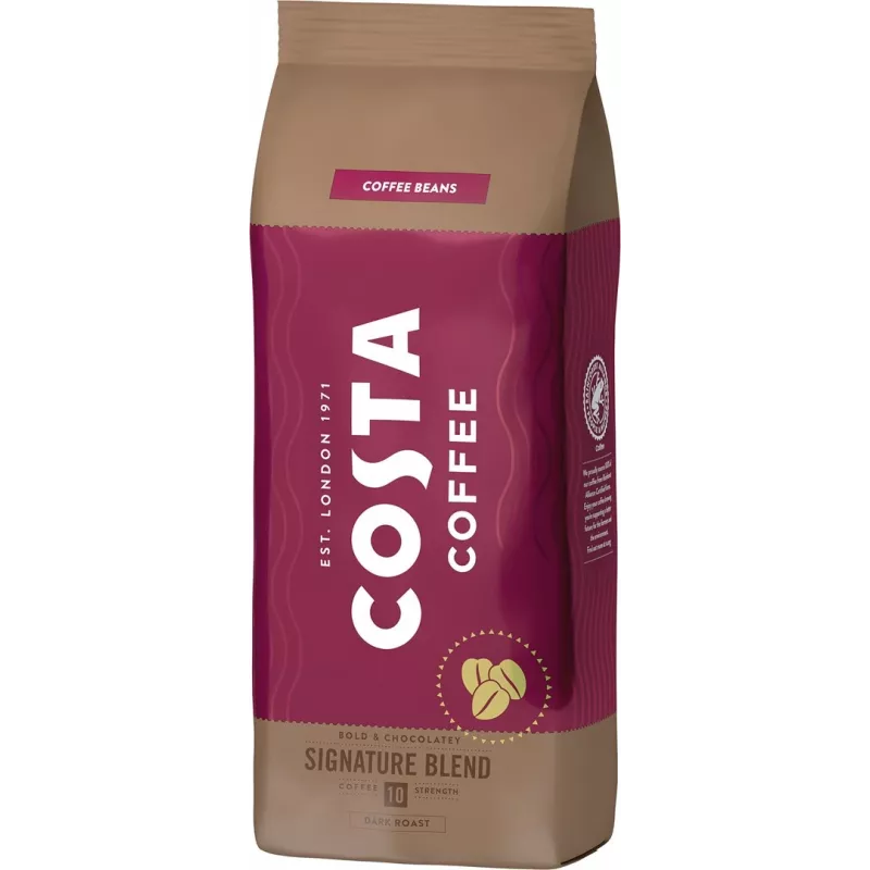 Costa Coffee Signature Blend donkere koffiebonen 1kg