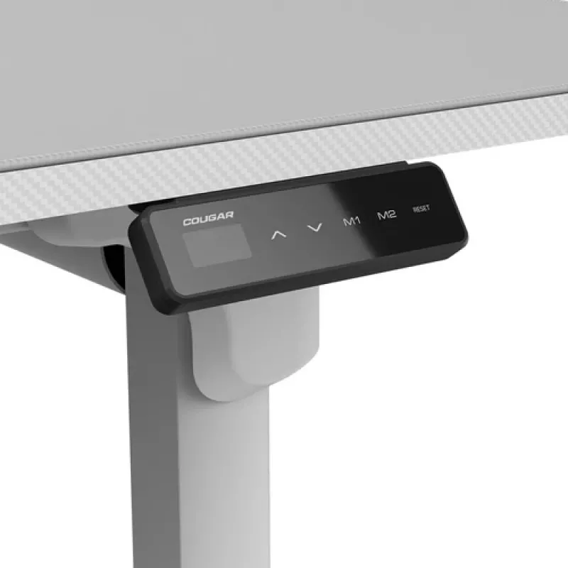 COUGAR E-Grav 180 elektrisch in hoogte verstelbaar gaming-bureau, wit