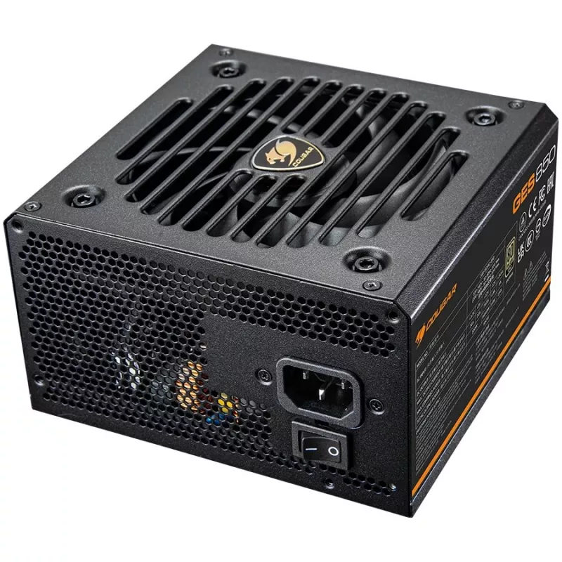 Cougar GES 850 850W 80 Plus Gold ATX voeding met vaste kabels