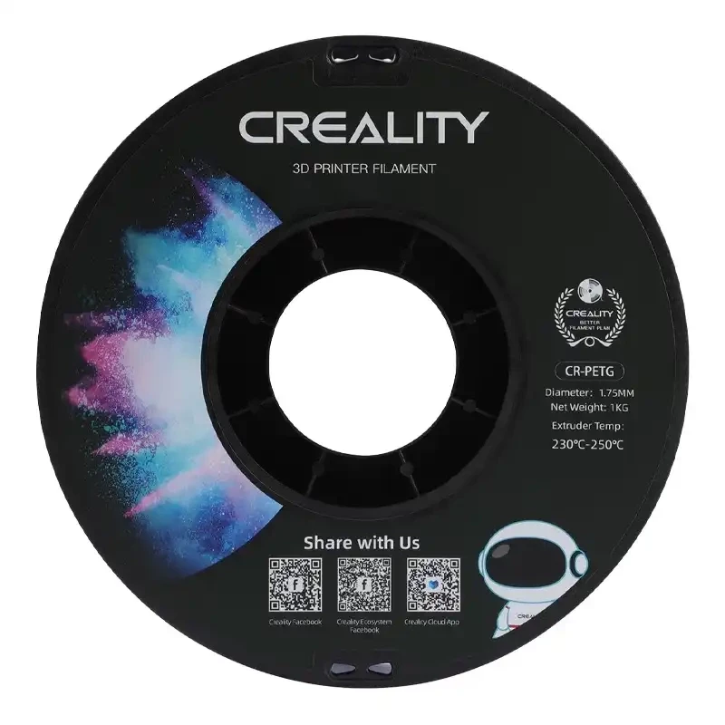 CR-PETG filament Creality (transparant blauw)