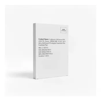 Cradlepoint L950-serie L950-C7B router - WWAN 1GbE - 3G, 4G - met 3 jaar NetCloud Branch LTE Adapter Essentials Plan