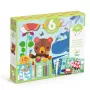 Creative Mouse and Friends Collage Kit van Djeco