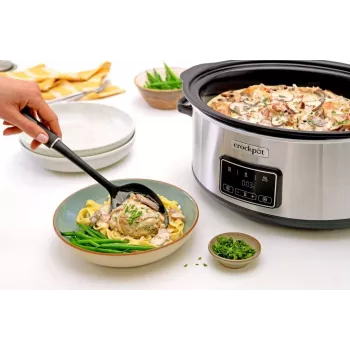 Crock-Pot CSC112X 6,5-liter slowcooker (zilver)