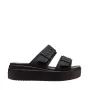 Crocs Brooklyn Low Wedge sandalen dames zwart EU 38-39