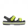 Crocs Crocband Cruiser kinderen sandalen grafiet geel maat 30-31