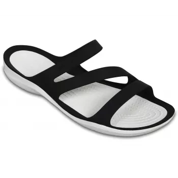 Crocs Swiftwater sandale dames zwart wit 36-37
