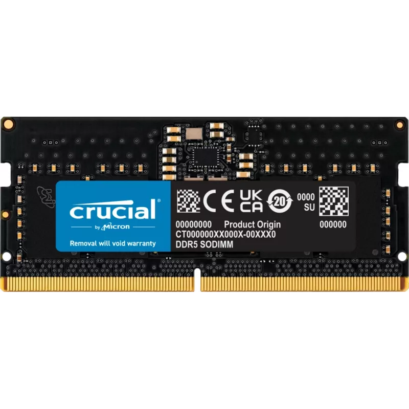 Crucial 8GB DDR5-5600 SODIMM geheugenmodule (OEM tray)