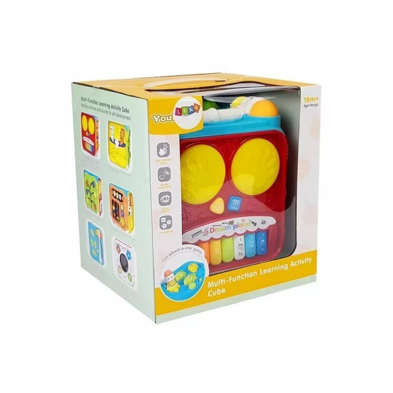 Lean Toys LT8303 educatieve vormenstoof voor baby's met geluid en licht