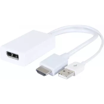 CUC Exertis Connect 127389 actieve DisplayPort-naar-HDMI videosignaalconverter 4K UHD 60Hz zwart